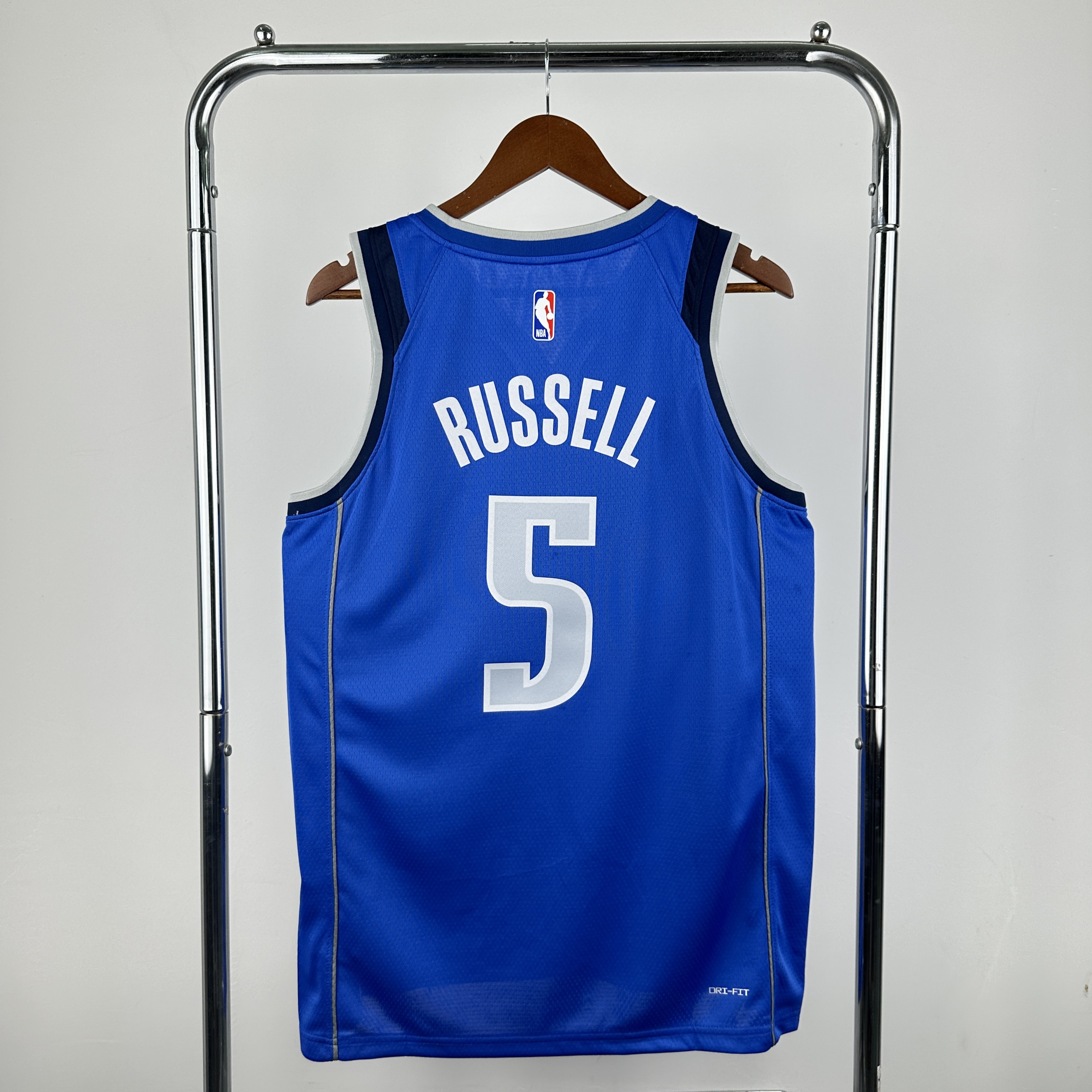 Men Dallas Mavericks #5 blue 2025 NBA jersey 002
